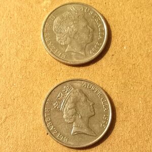 Australia 5 Cent Coin Set